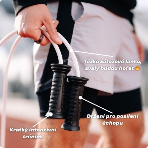 Zátěžové švihadlo Gladius Rope - Švihej.cz